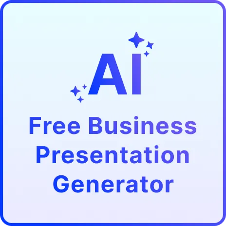 Free AI Business Presentation Generator, Free Business Presentation Maker Online
